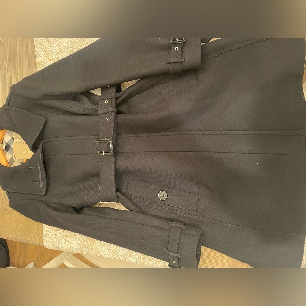 Beautiful authentic with tags Burberry pea coat size 8
